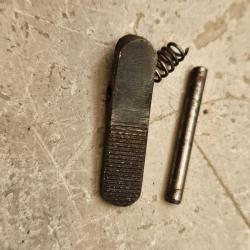 Arretoir de culasse de carabine Walther Sportmodell 22lr avec axe et ressort