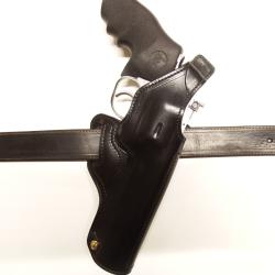 ETUI CUIR demi galet ATTACK pour 686 6p (Entreprise Artisanale Fran&ccedil;aise)