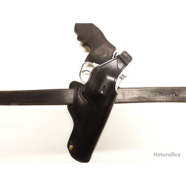 ETUI CUIR demi galet ATTACK pour 686 6p (Entreprise Artisanale Fran�aise)