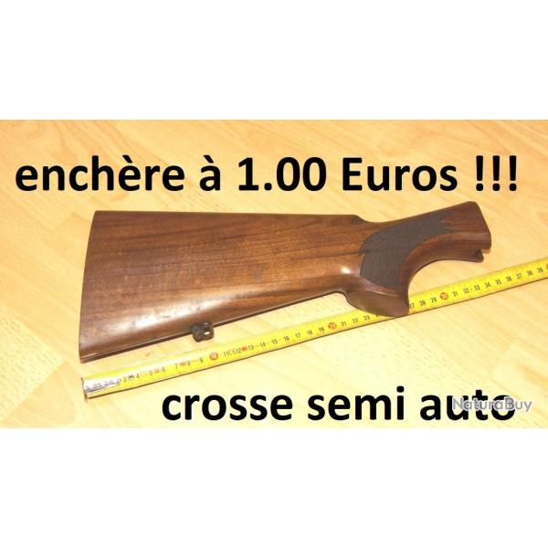crosse fusil semi automatique calibre 12 inconnue enchere � 1.00 euro !!!!! - VENDU PAR JEPERCUTE