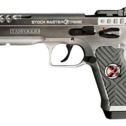 PISTOLET STOCK MASTER XTREME 9X19 OPTIC CHROME TANFOGLIO