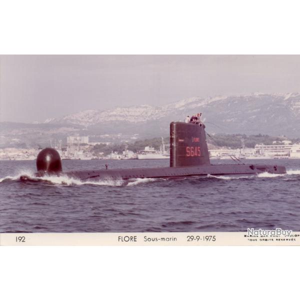 Carte postale sous-marin Flore S645 -N�8003