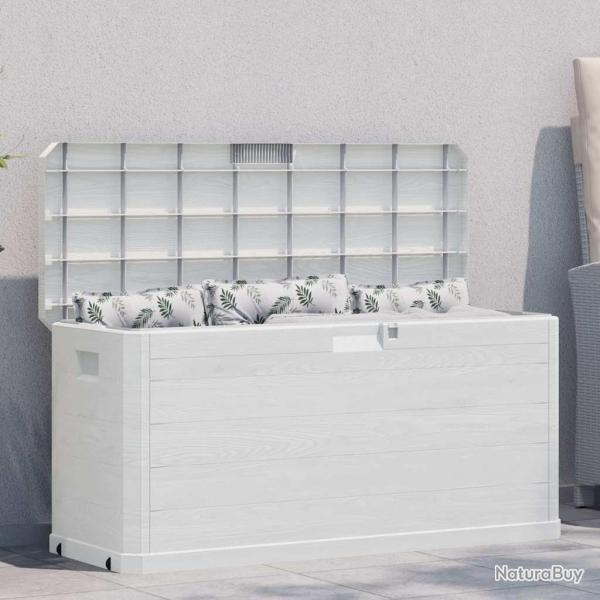 Bo�te de rangement de jardin 280 L Gris clair