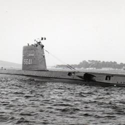 Carte postale sous-marin DAPHNE S641 -N&deg;8004