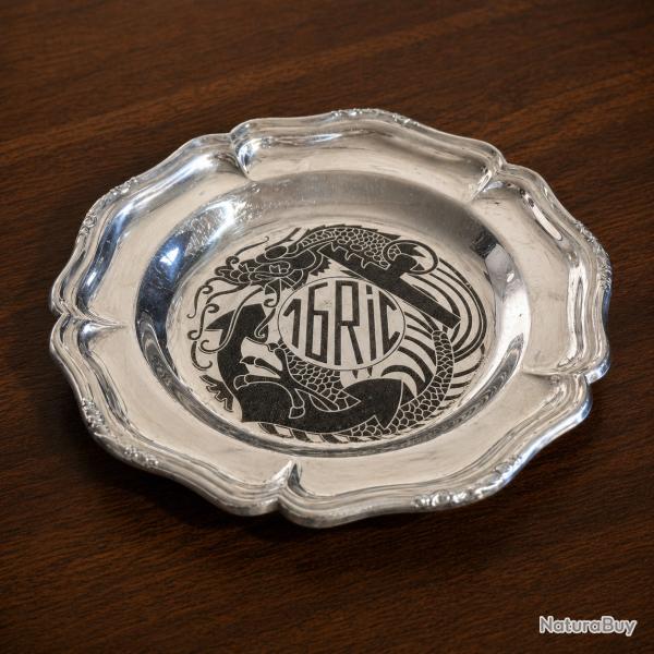 Coupelle militaria 16e RIC Regiment d'infanterie Coloniale - Marsouins de Chine Indochine militaria