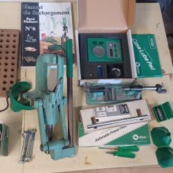 Mat&eacute;riel complet de rechargement, presse balance et accessoires en RCBS