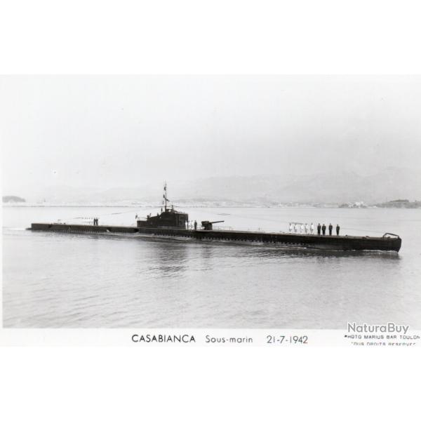 Carte postale sous-marin Casabianca -N�8005