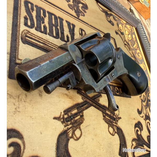 Rare revolver LEPAGE � PARIS cal .380 � Puppy ultra compact, superbe qualit�