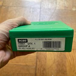 Jeu d'outils RCBS 222 remington