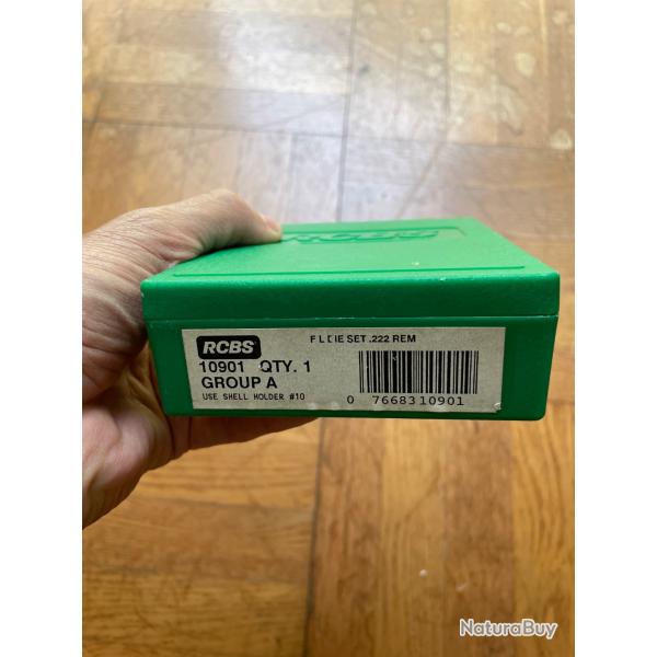 Jeu d'outils RCBS 222 remington