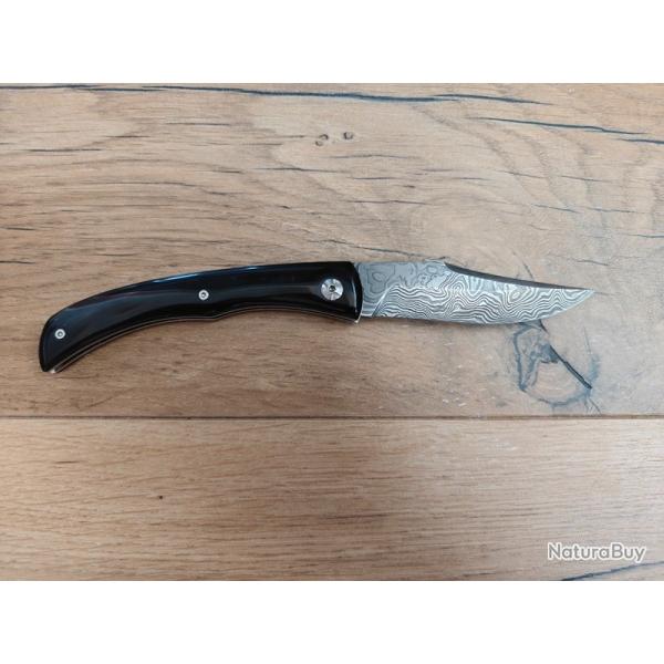 Couteau damas Le Normand LJ Cr�acier