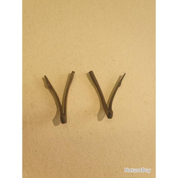 paire de ressort de percussion de fusil DARNE � bloc tournant / rotary