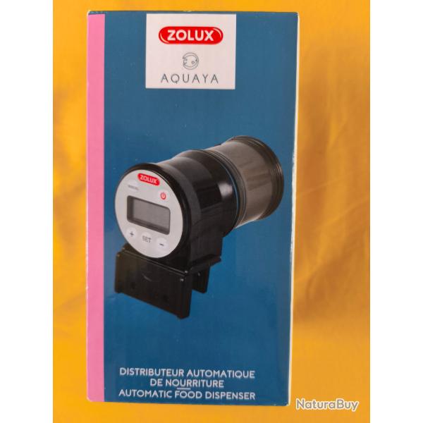 ZOLUX Distributeur Nourriture Automatique Digital AQUAYA - 100% NEUF