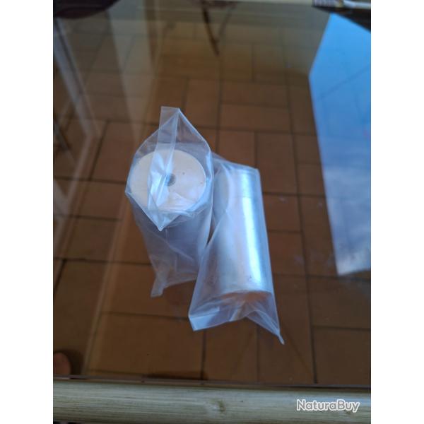 2 fusee orange 40 mm