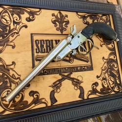 Rare pistolet "&agrave; l'&eacute;cossaise" juxtapos&eacute; cal. .380 - fabrication li&eacute;geoise - m&eacute;canique excellente