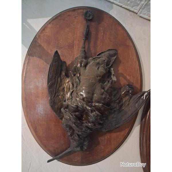 lot de 3 pi�ces de fonte animalier