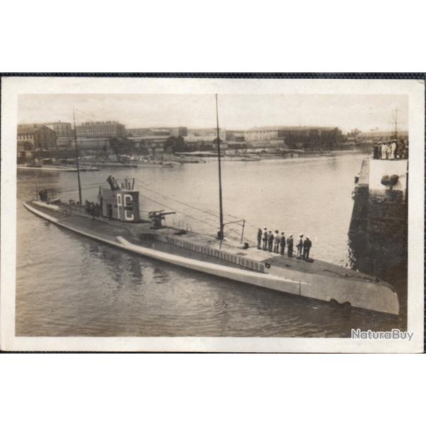 Carte postale sous-marin N�8013