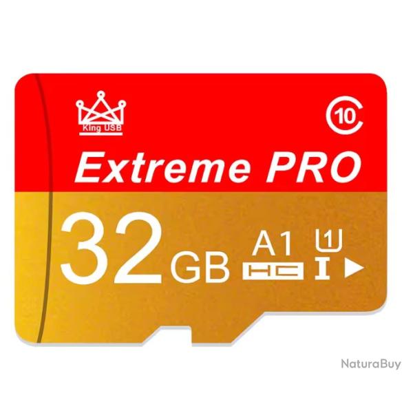 Carte m�moire haute vitesse, carte Mini SD 32GB , carte TF pour appareil photo, Cam�ra, T�l�phone
