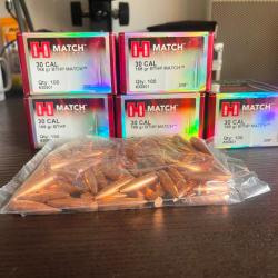 HORNADY OGIVES #30501 BTHP MATCH CALIBRE.30 168gr