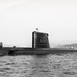 Carte postale Sous-Marin " LA PRAYA " -N&deg;8017