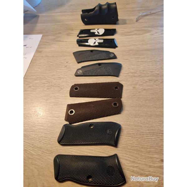 Lot de plaquettes revolver