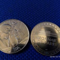 monnaie de paris  jonny halliday  la croix