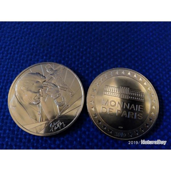monnaie de paris  jonny halliday  la croix