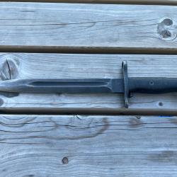 Ba&iuml;onnette m1 garand us avec fourreau italien
