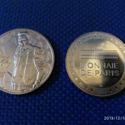 monnaie de paris  jonny halliday  guitare