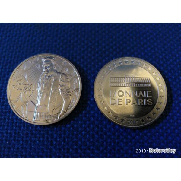 monnaie de paris  jonny halliday  guitare