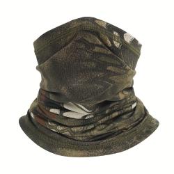 Cache-Cou Camouflage Python Vert Unisexe Respirant Polyester