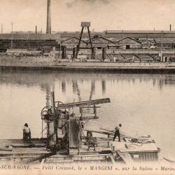 Carte Postale Ancienne - Chalon-sur-Sa&ocirc;ne - Petit Creusot, le &laquo; MANGINI &raquo; N&deg;8020