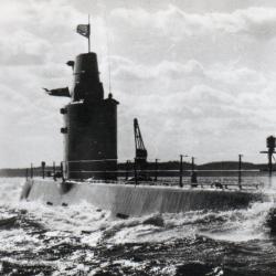 Photographie d'un sous-marin su&eacute;dois -N&deg;8022