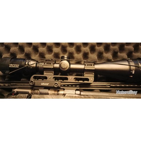 Lunette Konuspro 550 4-16X50 avec support Konus CANTILEVER r�glable