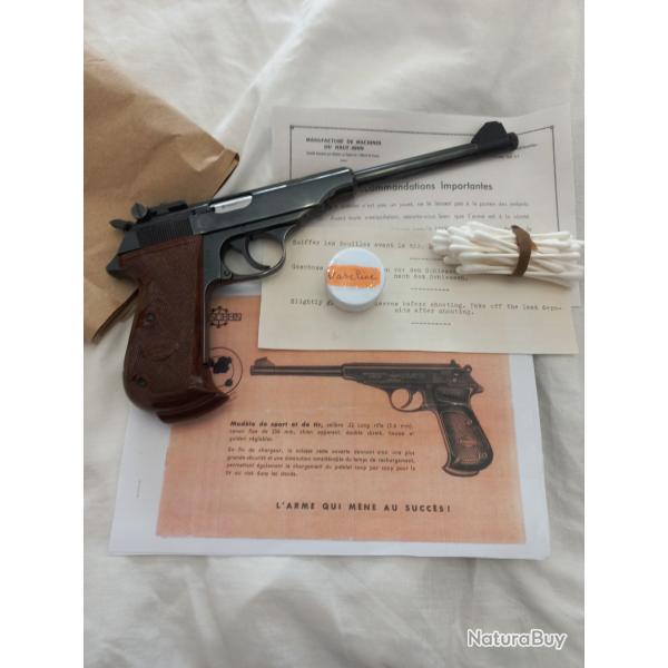 Vend  pistolet  walther- sport  / manurhin   cal  22  lr