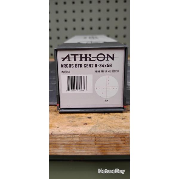 Lunette Athlon Argos BTR Gen II 8-34X56
