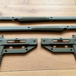 Oryx Chassis Side Panels OD Green plaquettes MDT Vert OD