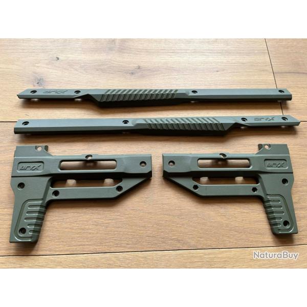 Oryx Chassis Side Panels OD Green plaquettes MDT Vert OD
