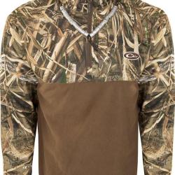 Drake Waterfowl Refuge Eqwader Veste 1/4 Zip Camouflage Realtree Max-5 - Chasse aux Canards M