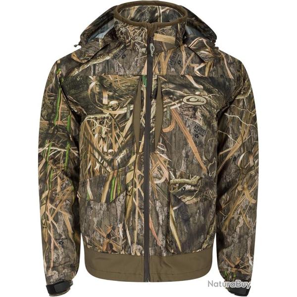 Drake Waterfowl G3 Flex Waterfowler Shadowgrass Habitat Veste de chasse au gibier d eau camoufla
