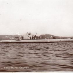Carte postale Sous-Marin Calypso -N&deg;8034
