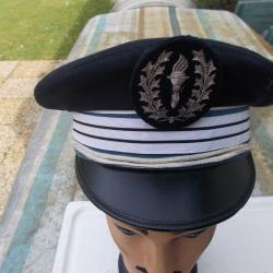 casquette capitaine des CRS,bon &eacute;tat