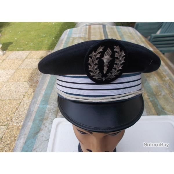 casquette capitaine des CRS,bon �tat
