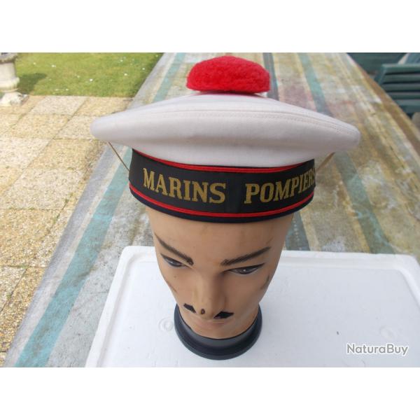 bachi l�gend� MARINS POMPIERS ,bas�s � MARSEILLE,bon �tat