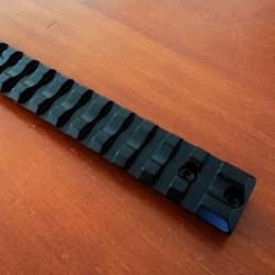 Rail picatinny Bergara B14 ou Remington 700 SA - acier - 0 MOA