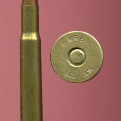 .500/416 NITRO EXPRESS - marquage : WR   .500/.416  -  balle cuivre arrondie - &eacute;tui de 82.1 mm