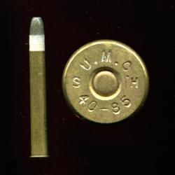 .40-85 Ballard - RARE calibre US - marquage : U.M.C.  S  H   40-85  - &eacute;tui laiton de 74.7 mm