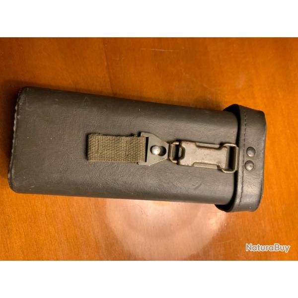 Militaria Allemand Post WW2 Boite Rangement Lunette ZF24 HK-G3