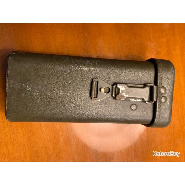 Militaria Allemand Post WW2 Boite Rangement Lunette ZF24 HK-G3