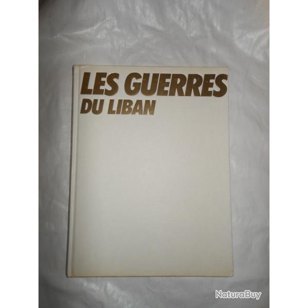 livre album photos sur les guerres du Liban 1975/1982